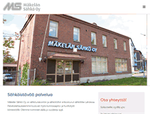 Tablet Screenshot of makelansahko.fi
